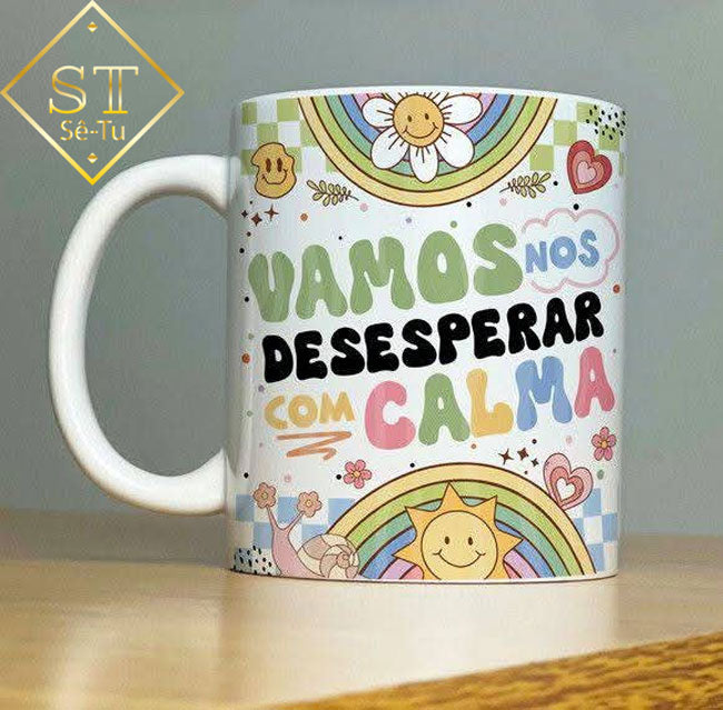 Taza Desesperando con calma